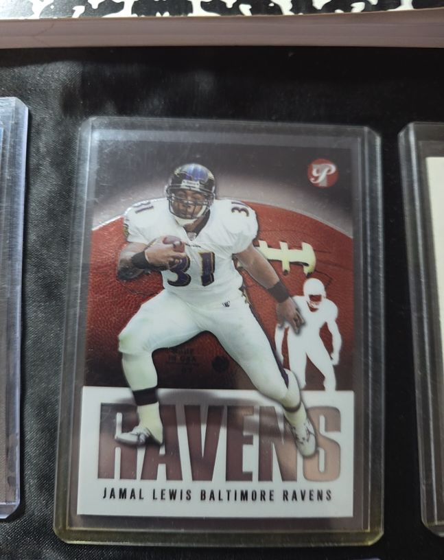 2003 Topps Pristine #34 Jamal Lewis Baltimore Ravens — front