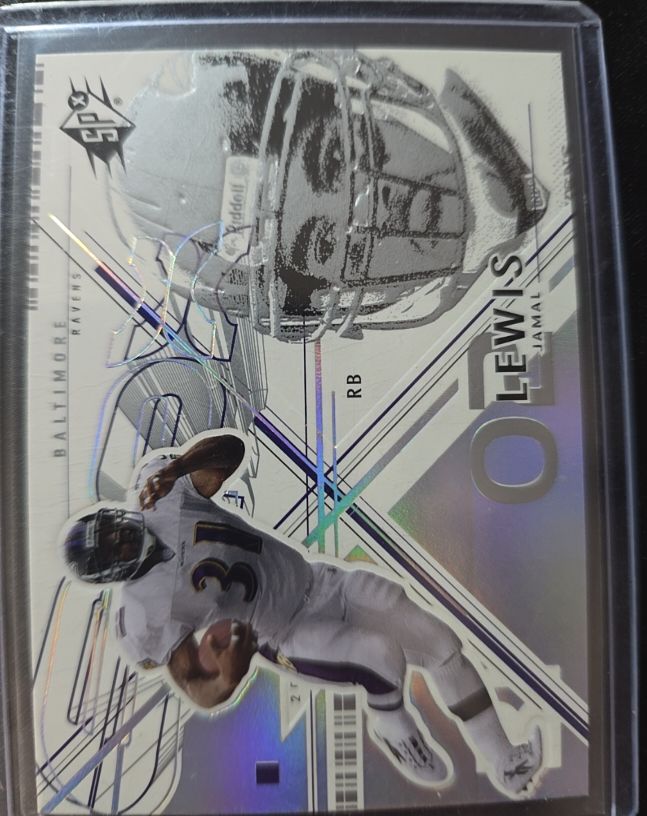 2002 Upper Deck SPx #12 Jamal Lewis — front