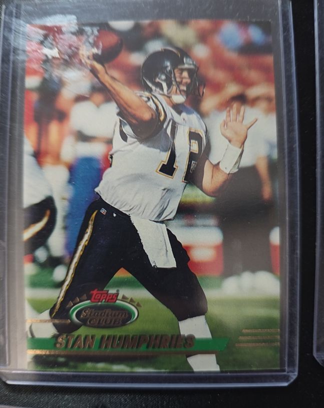 1993 Topps Stadium Club #353 Stan Humphries — front