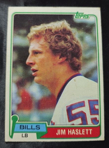1981 Topps #173 Jim Haslett — front