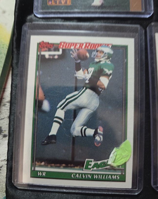 1991 Topps #221 Calvin Williams — front