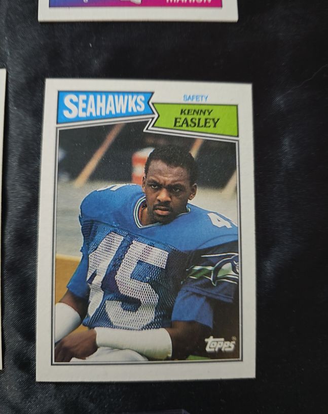 1987 Topps #183 Kenny Easley Seattle Seahawks — front
