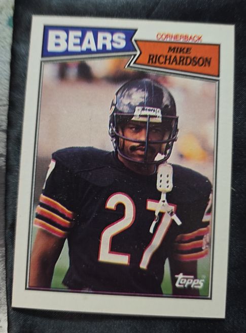1987 Topps #60 Mike Richardson Chicago Bears — front