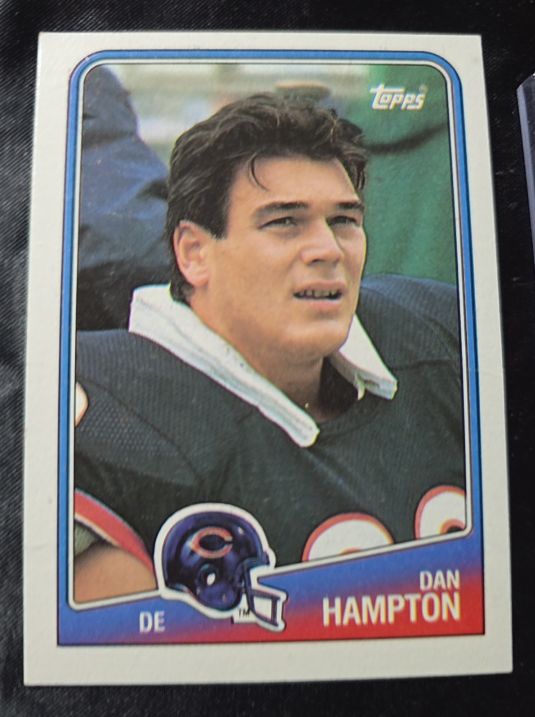 1988 Topps #83 Dan Hampton — front