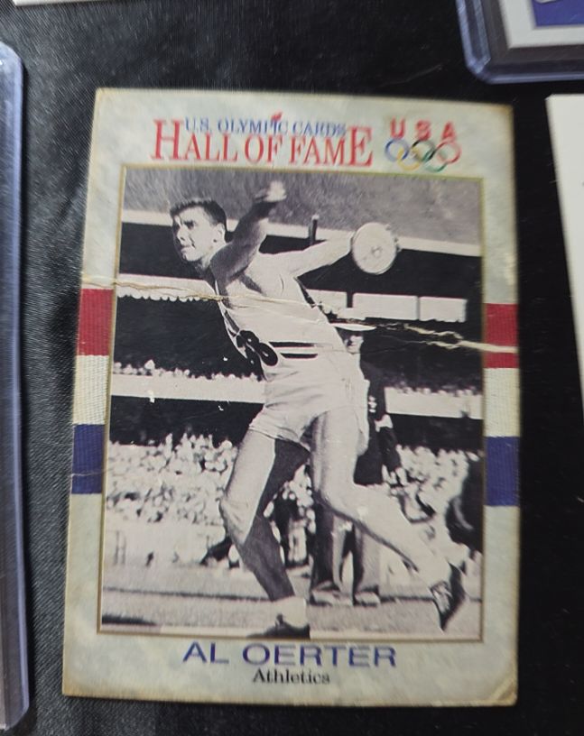 1991 Impel U.S. Olympic Hall of Fame #4 Al Oerter — front