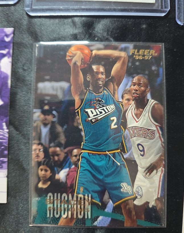 1996-97 Fleer #178 Stacey Augmon — front