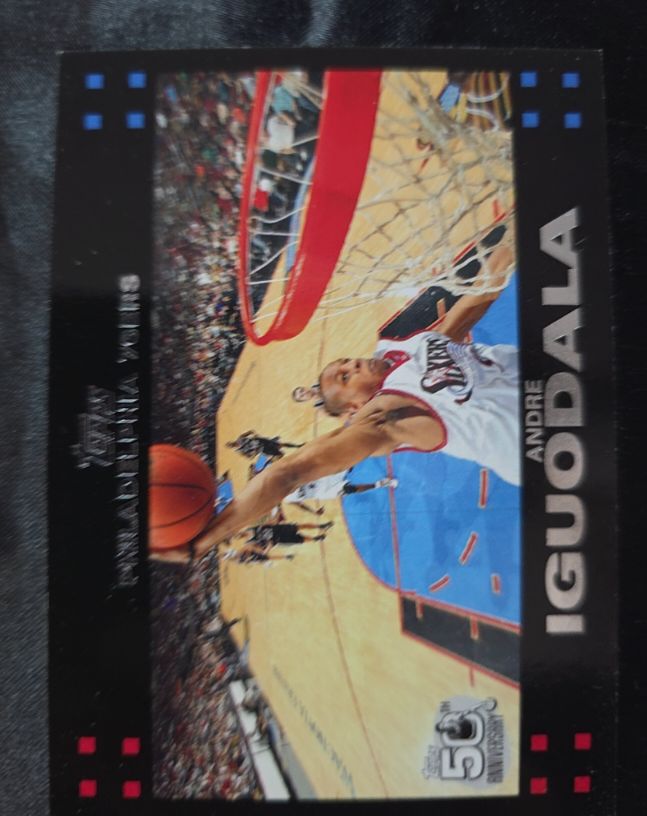 2007-08 Topps #110 Andre Iguodala — front