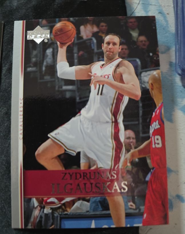 2007-08 Upper Deck #123 Zydrunas Ilgauskas — front