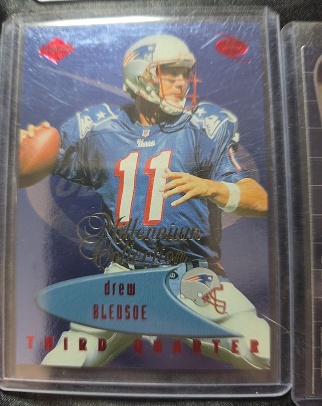 1999 Collector's Edge Odyssey #183 Drew Bledsoe Millennium Collection Third Quarter — front