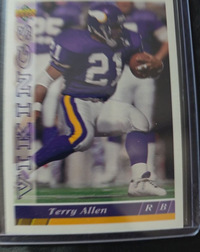 1992 Upper Deck #63 Terry Allen — front