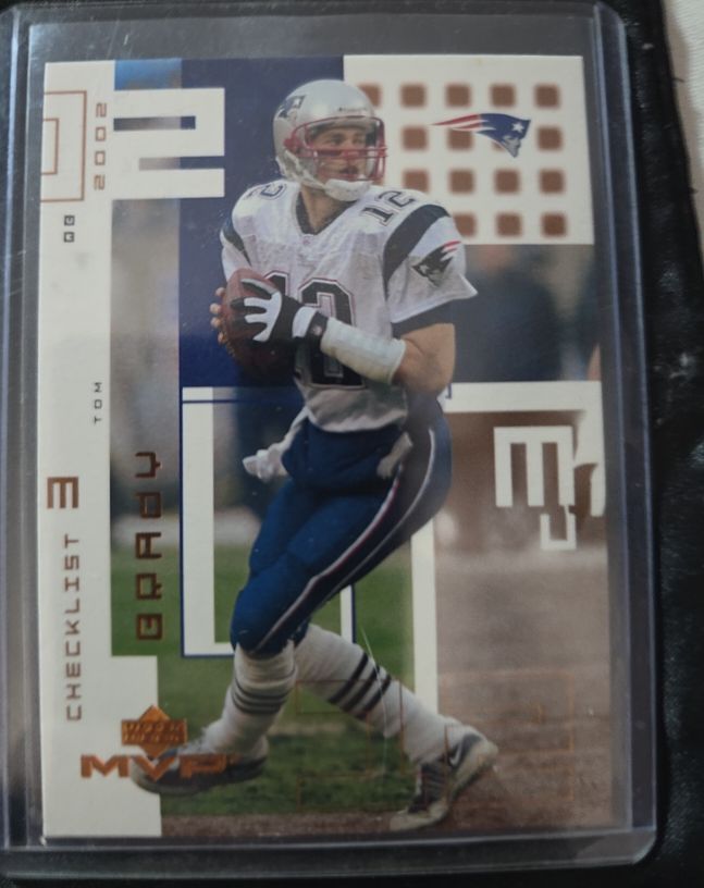 2002 Upper Deck MVP #300 Tom Brady — front