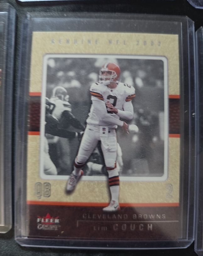 2002 Fleer Genuine #4 Tim Couch — front