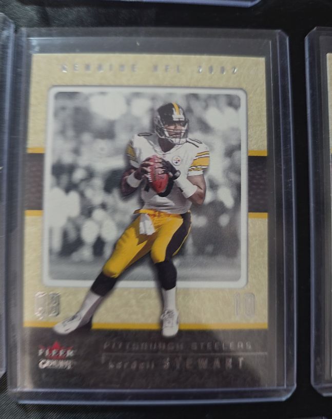 2002 Fleer Genuine #10 Kordell Stewart — front