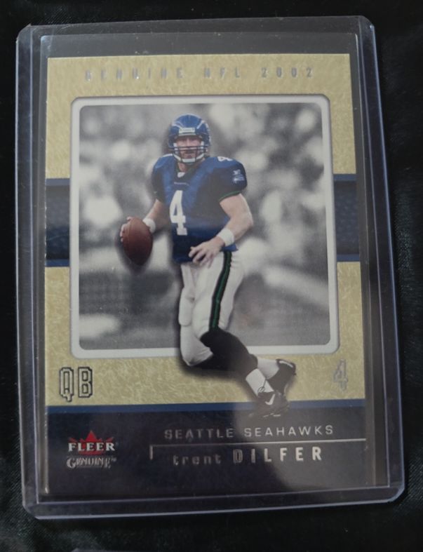 2002 Fleer Genuine #105 Trent Dilfer — front