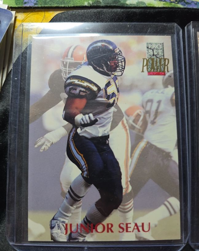 1992 Pro Set Power #55 Junior Seau — front