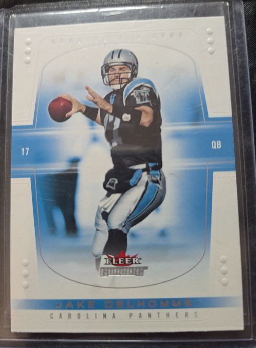 2004 Fleer Genuine #65 Jake Delhomme — front