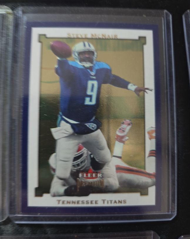 2002 Fleer Premium #64 Steve McNair — front
