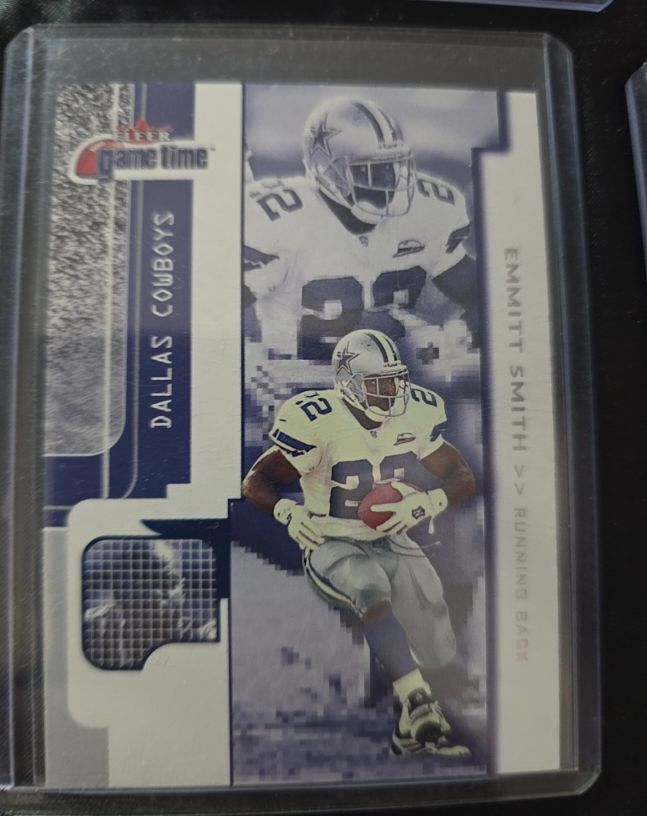 2001 Fleer Game Time #34 Emmitt Smith — front