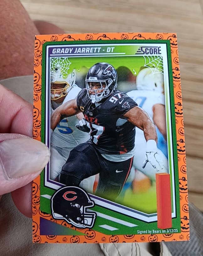 2025 Panini Score-A-Treat #209 Grady Jarrett Chicago Bears — front