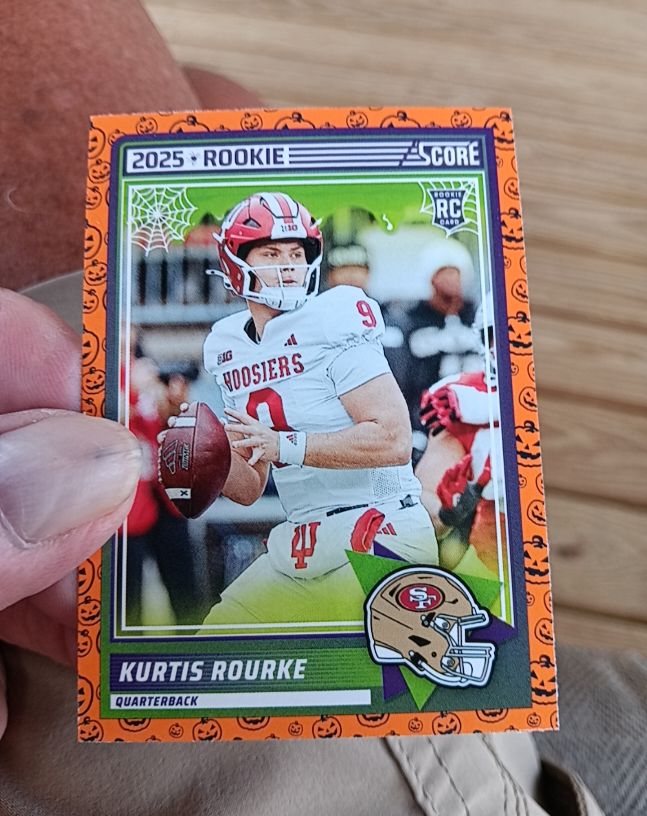 2025 Panini Score-A-Treat #82 Kurtis Rourke Rookie — front