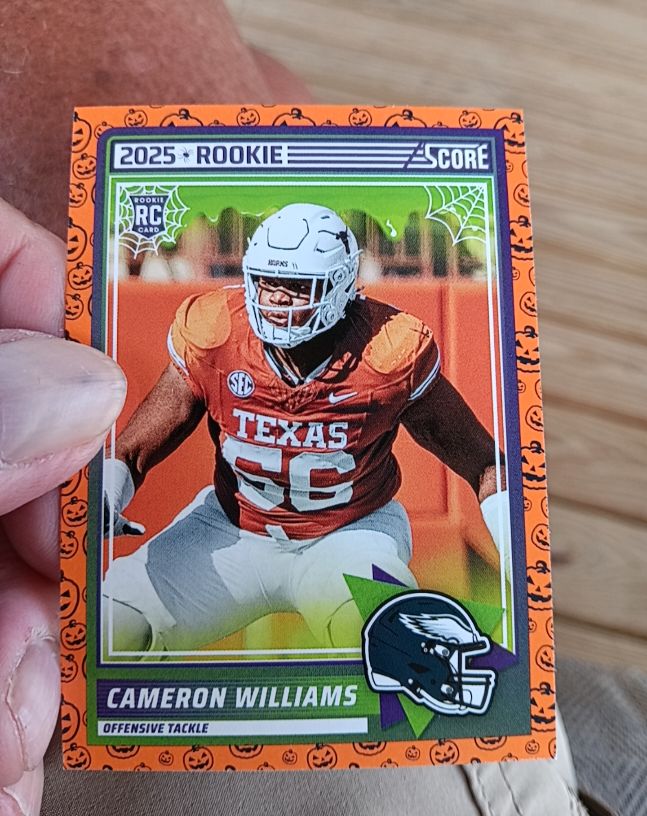 2025 Score #66 Cameron Williams — front