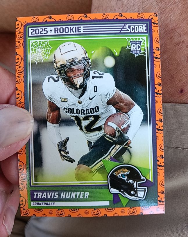 2025 Score A Treat #20 Travis Hunter — front