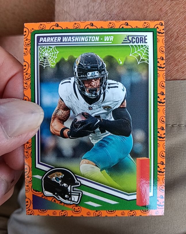 2025 Panini Score-A-Treat #80 Parker Washington — front