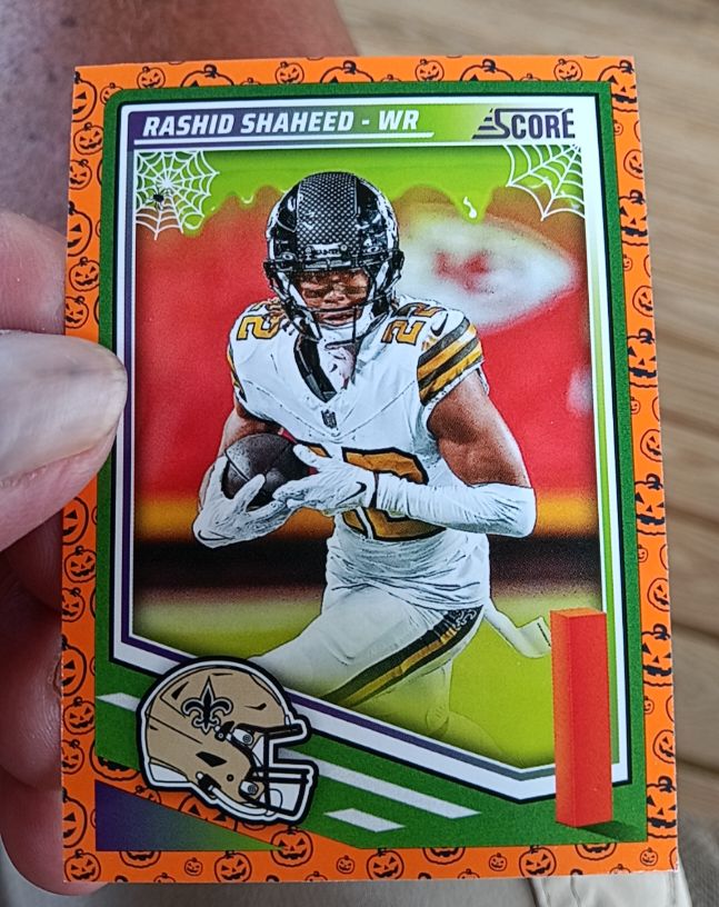 2025 Score-A-Treat #191 Rashid Shaheed — front