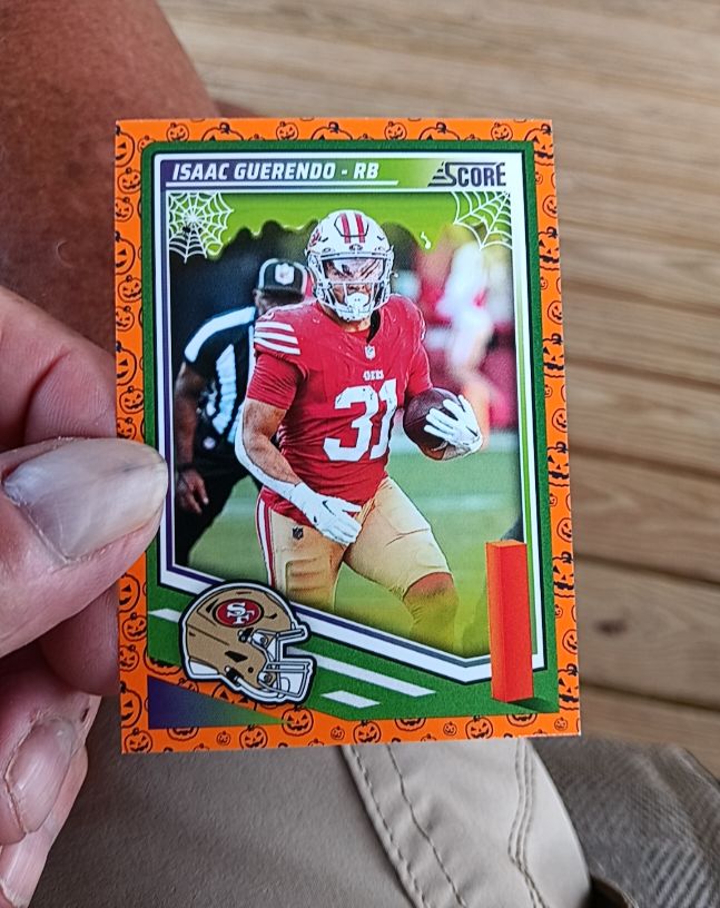 2025 Panini Score A Treat #259 Isaac Guerendo San Francisco 49ers — front