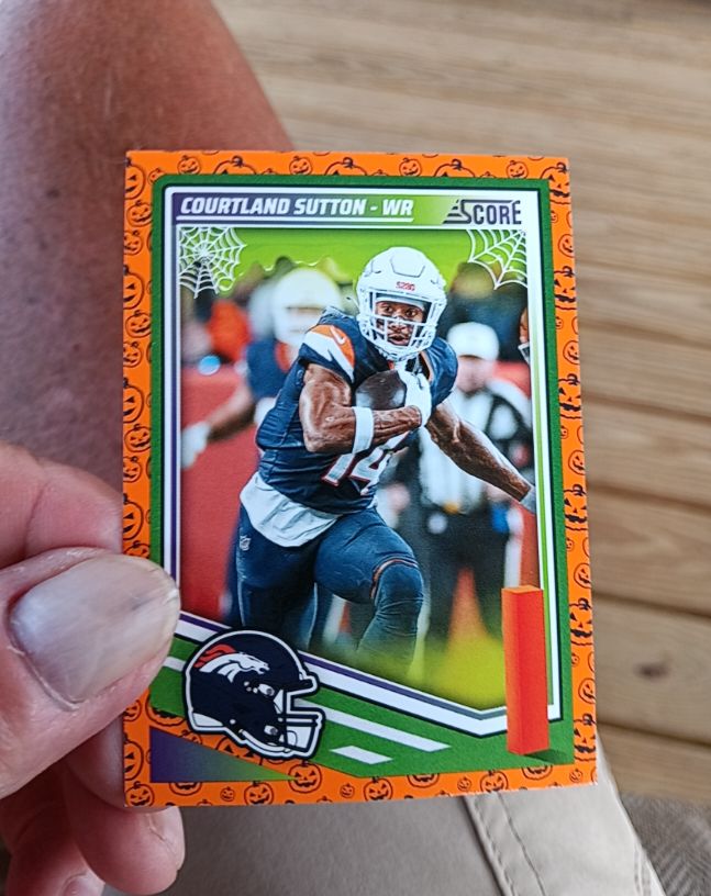 2025 Panini Score-A-Treat #286 Courtland Sutton — front