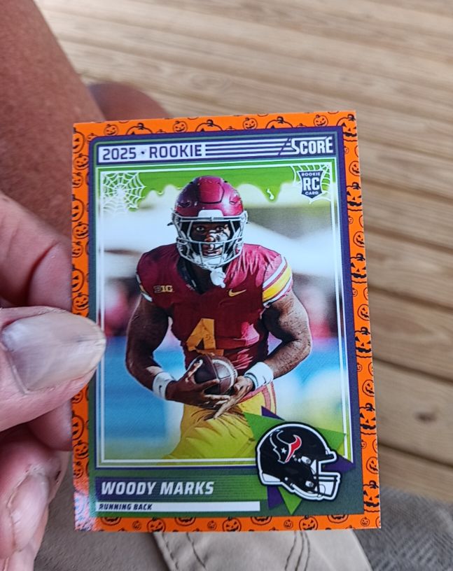 2025 Panini Score A Treat #43 Woody Marks — front