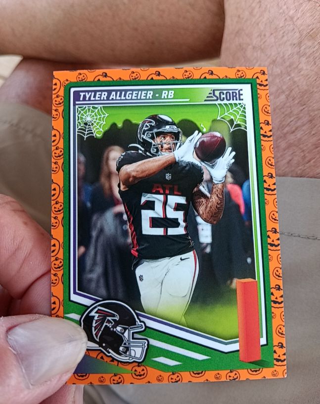 2025 Panini Score A Treat #56 Tyler Allgeier — front