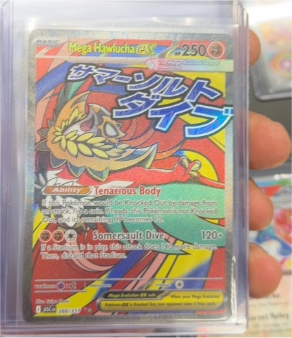 2026 Pokémon Mega Hawlucha EX #268/217 — front