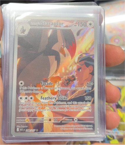 2026 Pokémon TCG Larry's Staraptor #249/217 — front
