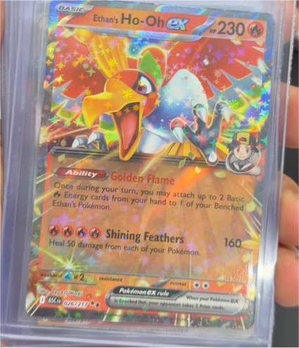 2020 Pokémon SV10: Destined Rivals #039 Ethan's Ho-Oh ex — front