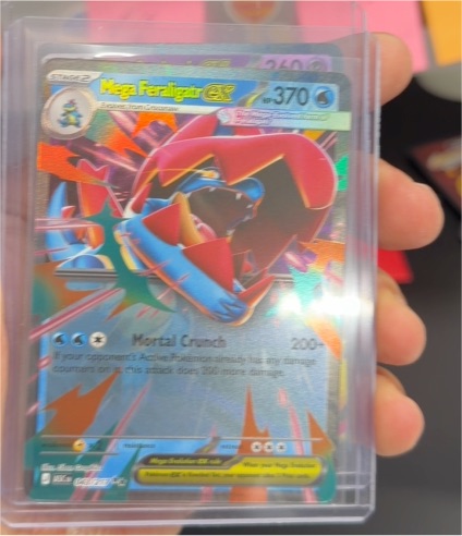 2016 Pokémon Mega Feraligatr EX #043/217 — front