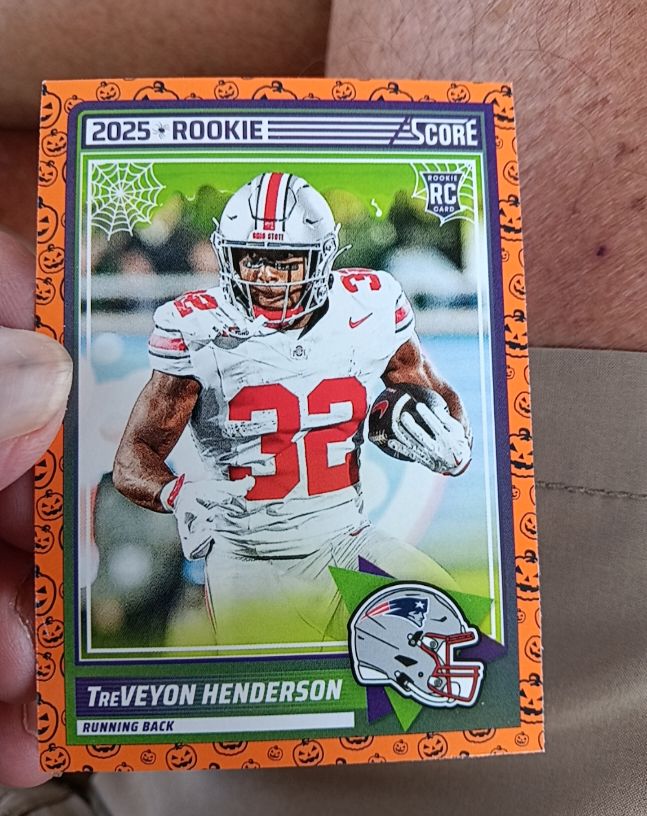 2025 Score A Treat Halloween #59 TreVeyon Henderson — front