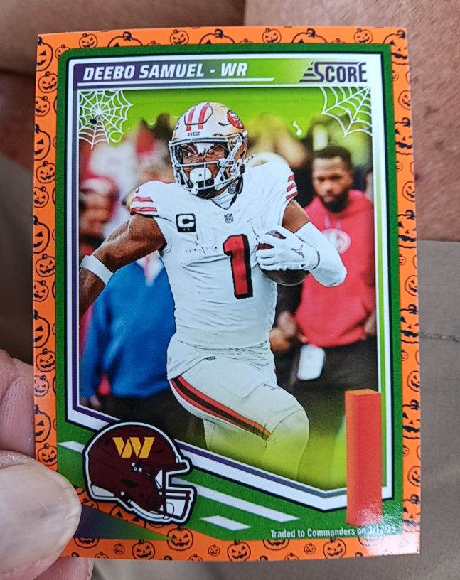 2025 Panini Score A Treat #143 Deebo Samuel — front