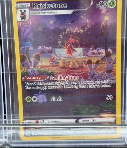2023 Pokemon Crown Zenith #GG02 Kricketune — front