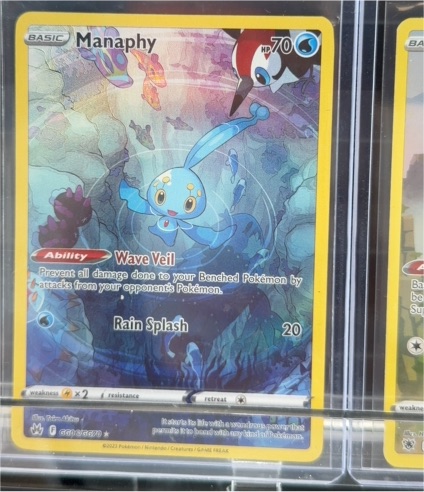 2023 Pokemon SWSH Crown Zenith #GG06 Manaphy — front