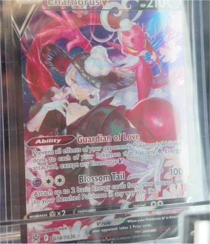2022 Pokémon Lost Origin #TG18/TG30 Enamorus V — front