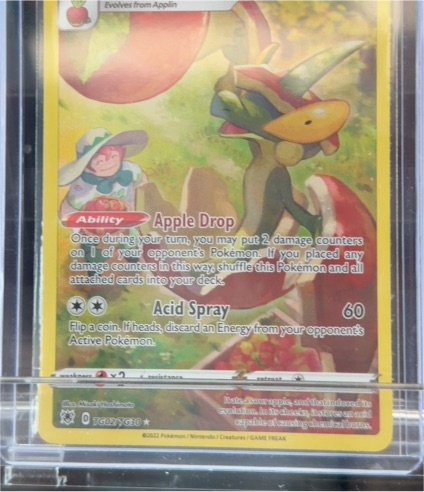 2022 Pokemon SWSH Astral Radiance Flapple Trainer Gallery #TG02/TG30 — front