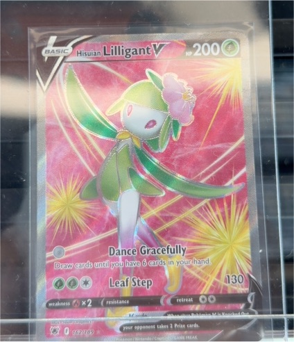 2022 Pokémon TCG Astral Radiance #162 Hisuian Lilligant V — front