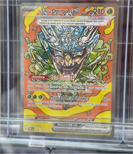 2024 The Pokémon Company Teal Mask Ogerpon ex #145/131 — front