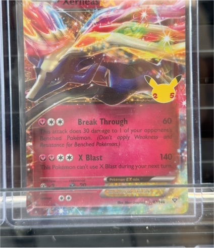 2021 Pokémon Celebrations #97 Xerneas EX — front