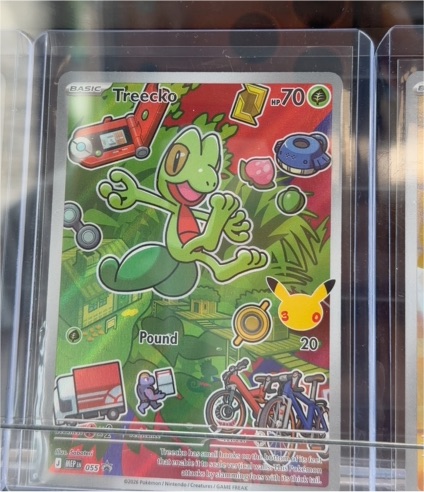 2026 First Partner Illustration Collection Series 3 #055 Treecko — front