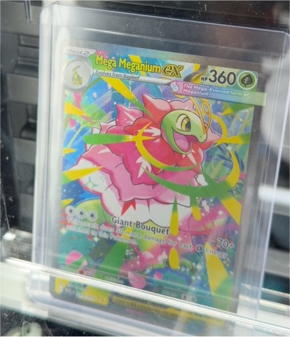 2023 Pokémon Mega Meganium ex 272/217 Ascended Heroes — front