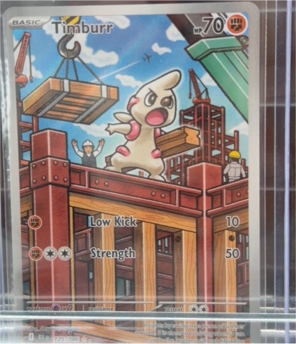 2025 Pokémon #125 Timburr — front