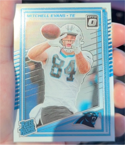2025 Panini Donruss Optic #254 Mitchell Evans — front