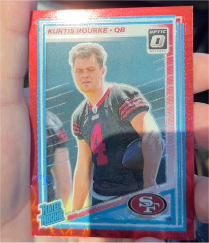 2025 Panini Donruss Optic #243 Kurtis Rourke — front